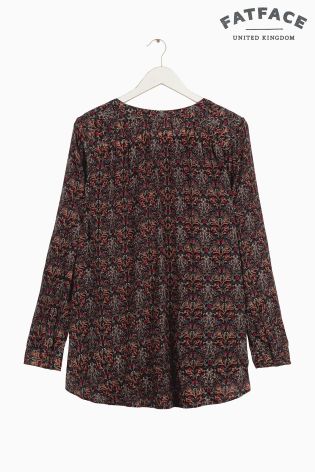 Fat Face Evie Morris Longline Blouse